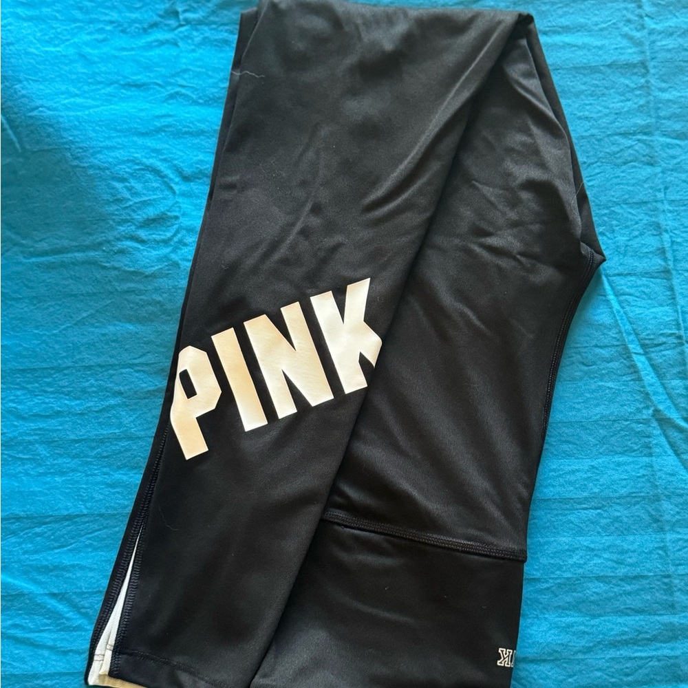 Victoria's Secret PINK Black Leggings